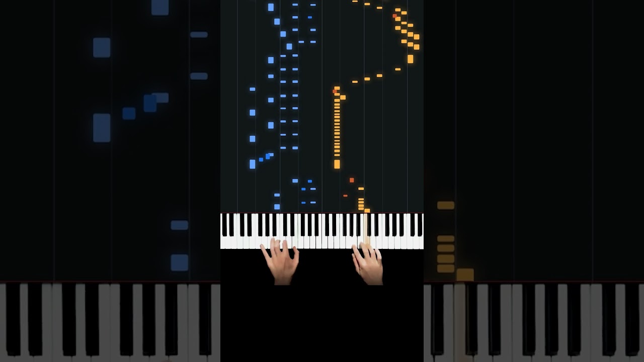 Impress on piano with 1 note! #piano #hdpiano #pianotutorial #shorts