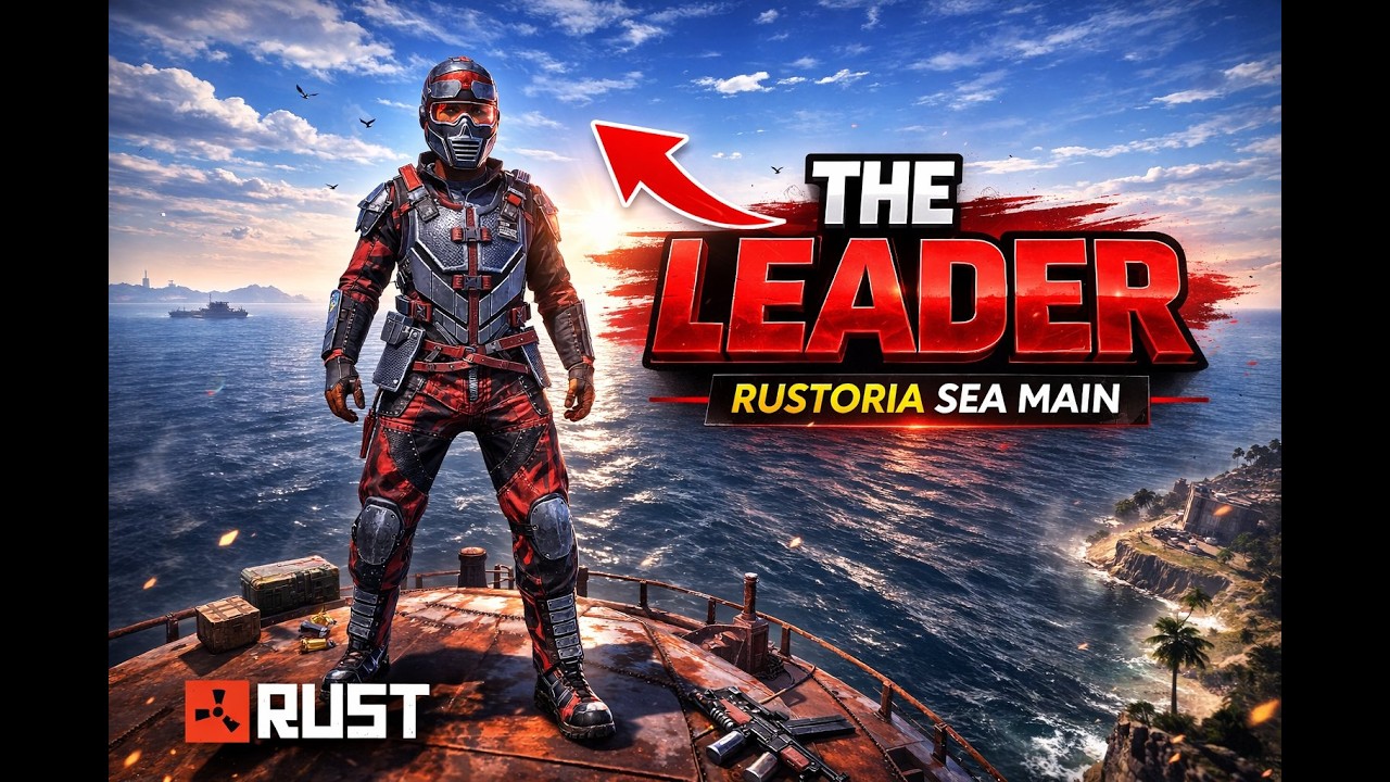 КАК Я РУКОВОДЛЮ НОВЫМ ИГРОКОМ В RUSTORIA SEA MAIN | RUST MOVIE