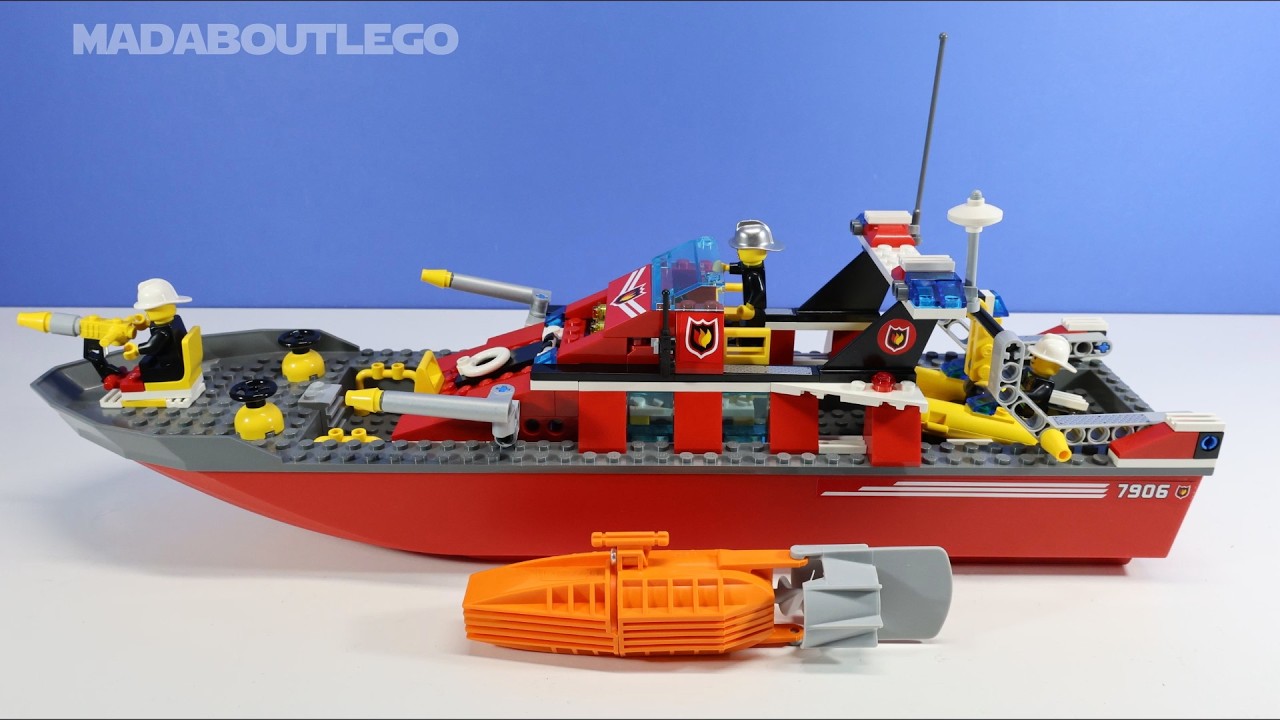 LEGO City Fireboat 7906