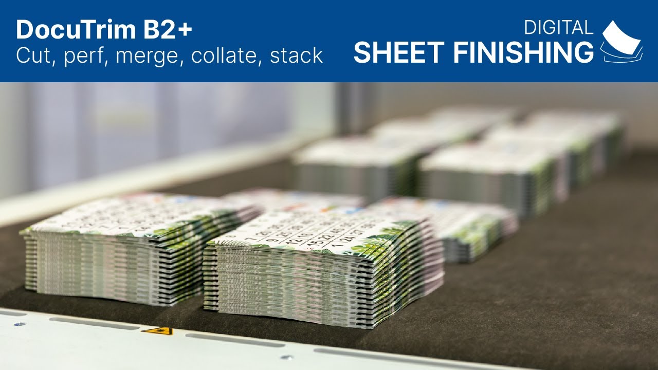 DocuTrim B2+ &ndash; Digital Sheet Finishing