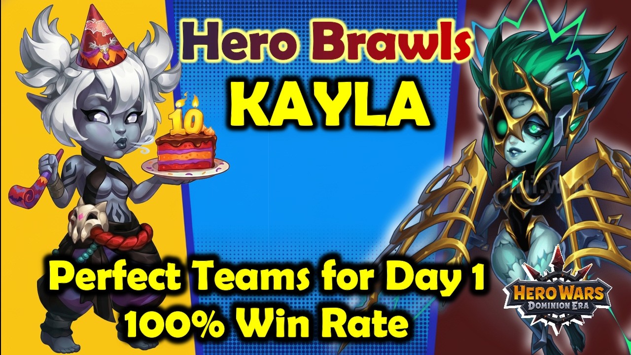 Kayla Brawl Day 1 - 100% Win Rate || March 2026