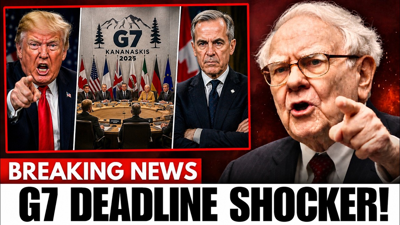 BREAKING: Trump Gave Canada a 30-Day Deadline at the G7 &mdash; Carney's Response Left the Room Silent
