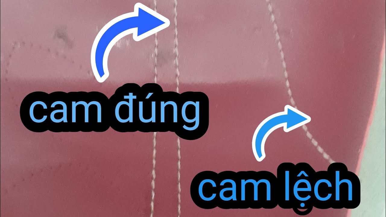 Sửa máy may trụ 1 kim (canh chỉnh cam).