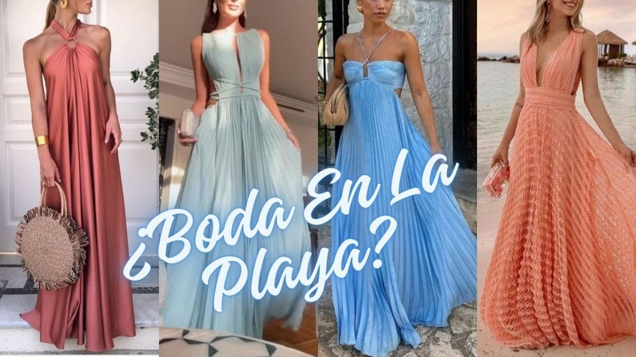 Vestidos de Fiesta para Bodas en la Arena del Mar🏝Party Dresses for Weddings on the Sand of the Sea🌞