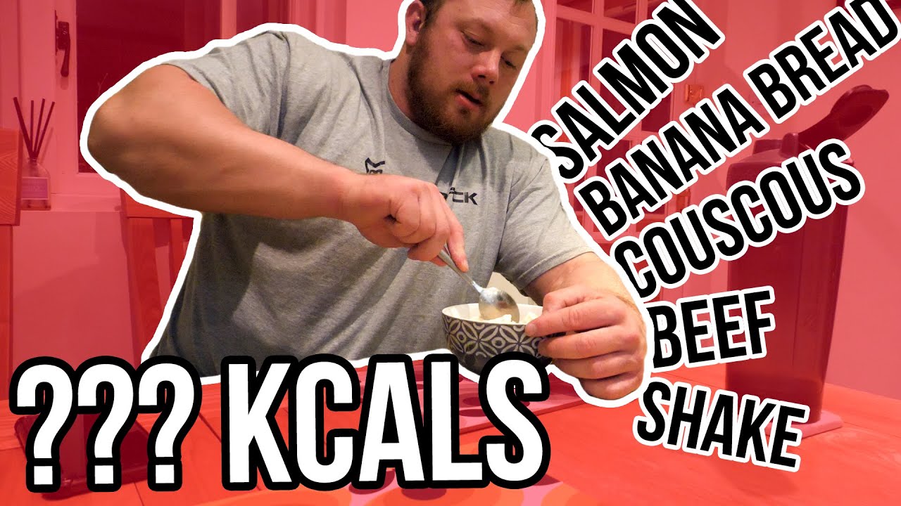STRONGMAN FULL DAY OF EATING!! | ADAM BISHOP