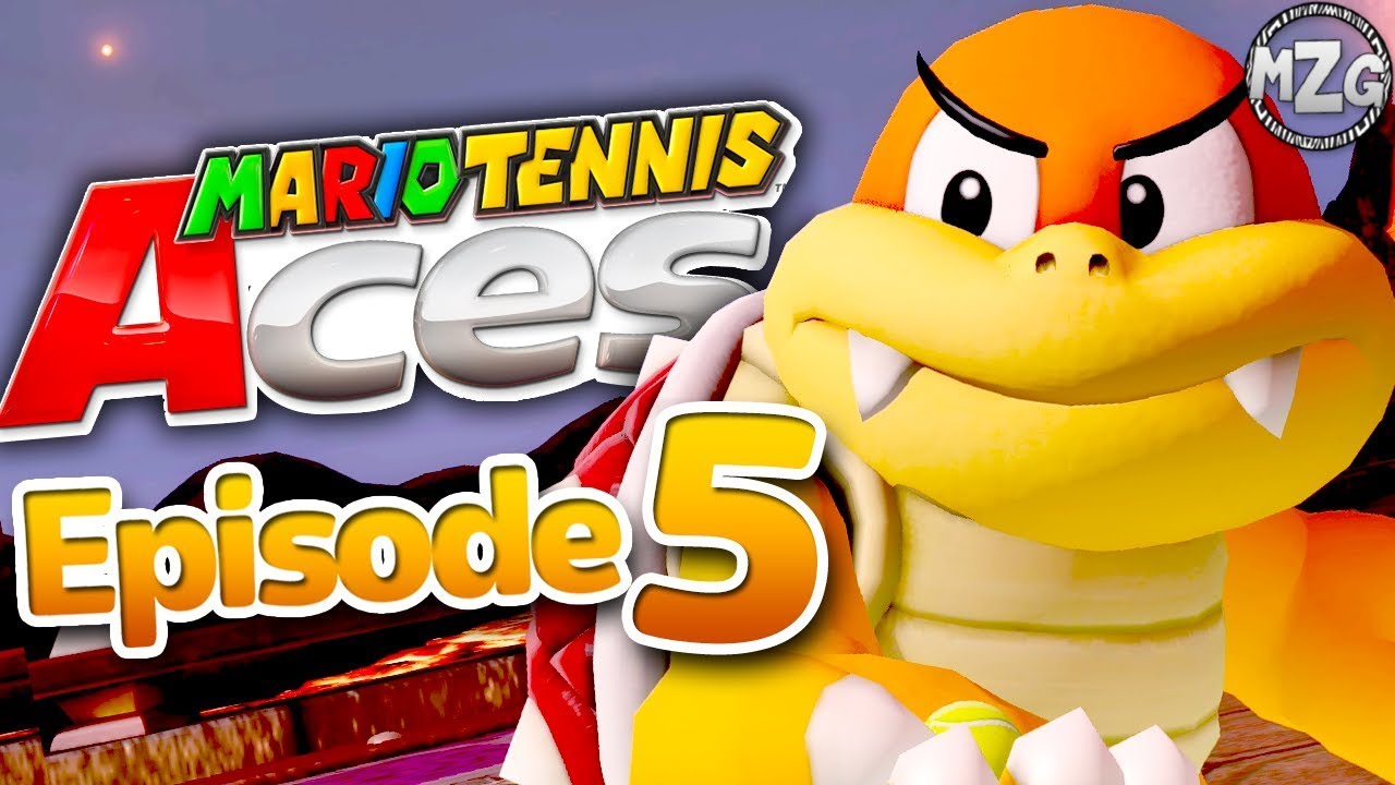 Mario Tennis Aces Gameplay Walkthrough - Episode 5 - Inferno Island! Story Mode! (Switch)