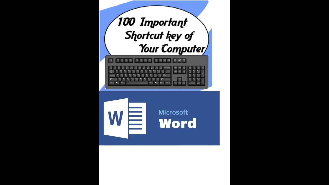 100 Shortcut Keys MS WORD 