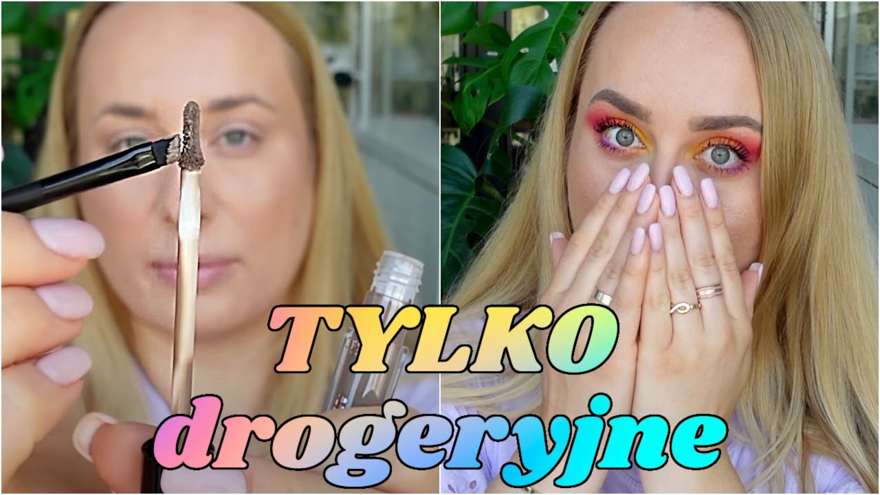 MAKIJAŻ TYLKO DROGERYJNE KOSMETYKI 💄