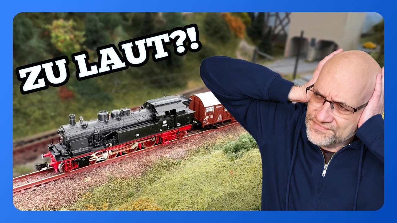 Modellbahn zu laut? Das ist der Fehler bei deiner Gleisdämmung!