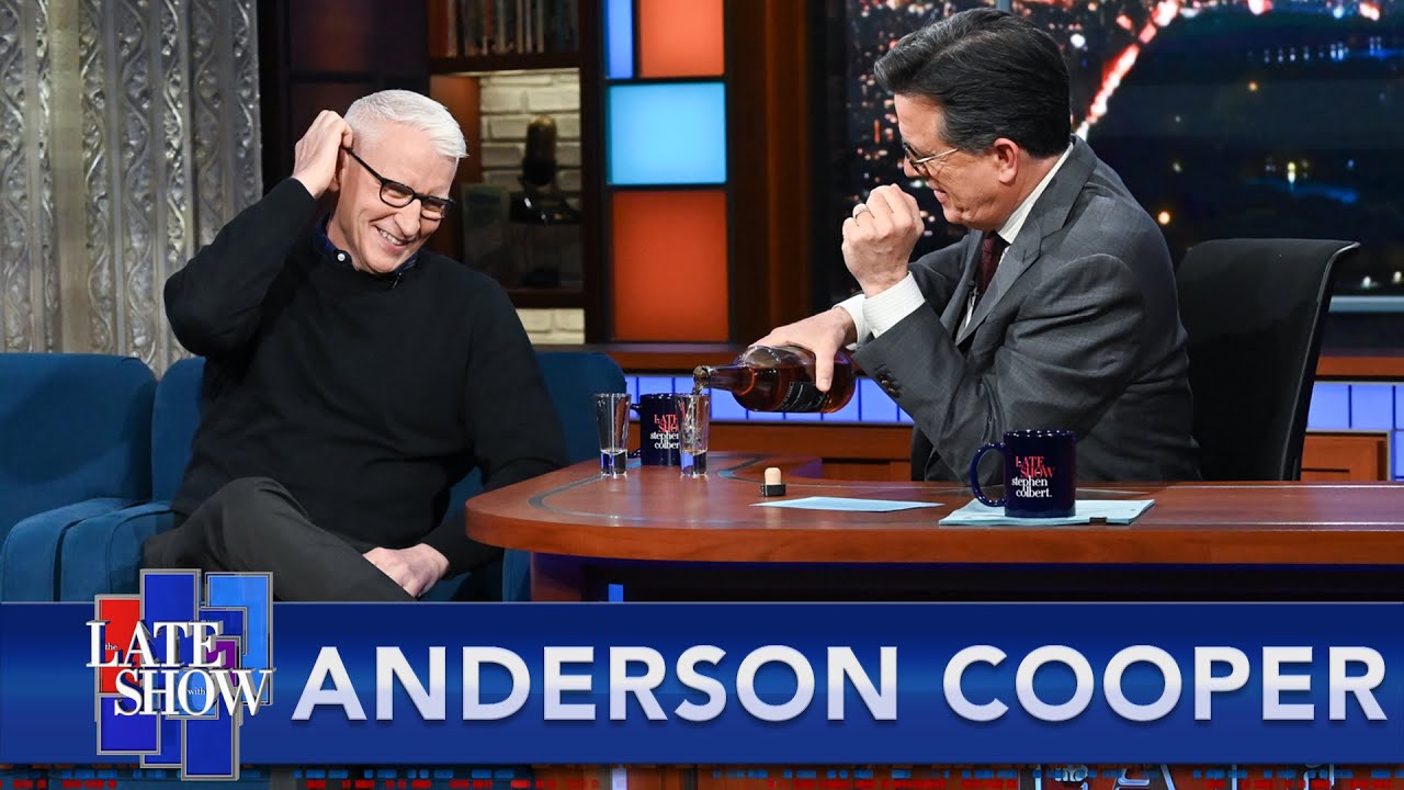 "I'm Not Very Good At Drinking" - Anderson Cooper Does Shots With Stephen Before Going To Work