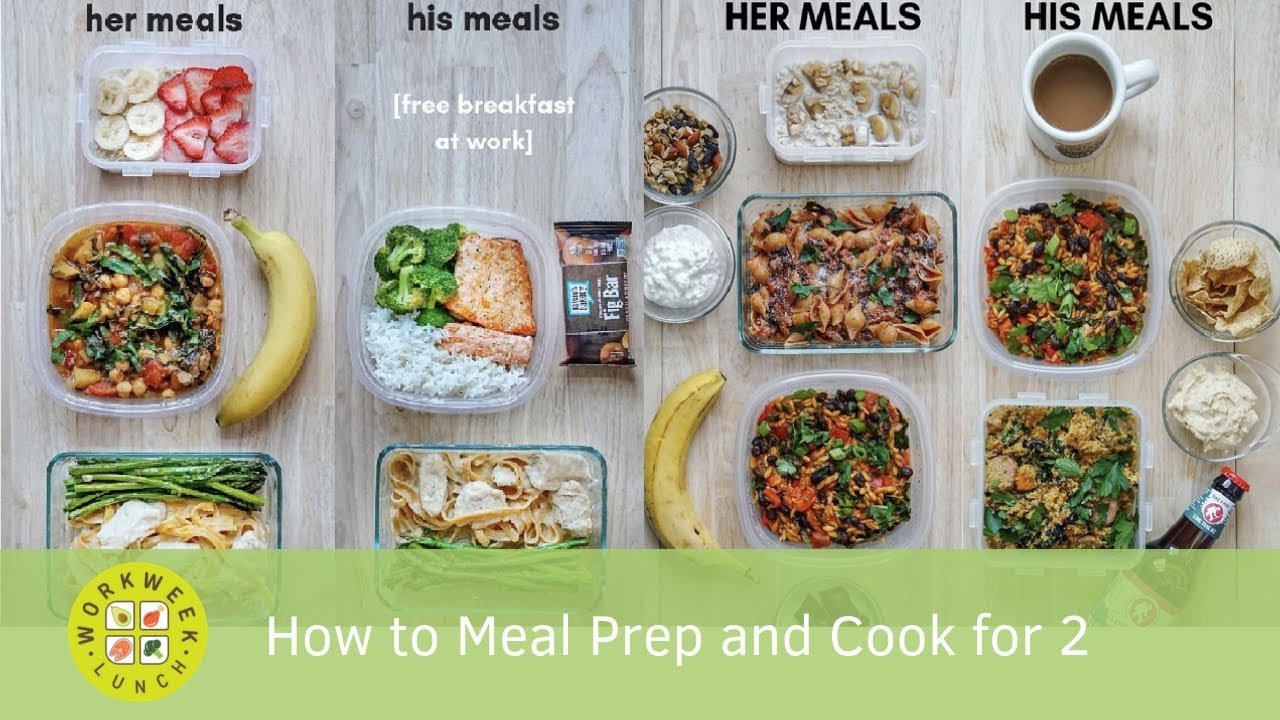 How to Meal Prep and Cook for 2