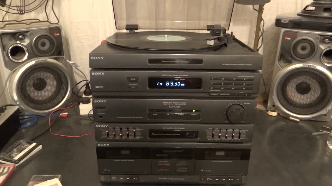 MINICOMPONENTE SONY XO-D20 JAPAN 1992 OPUS