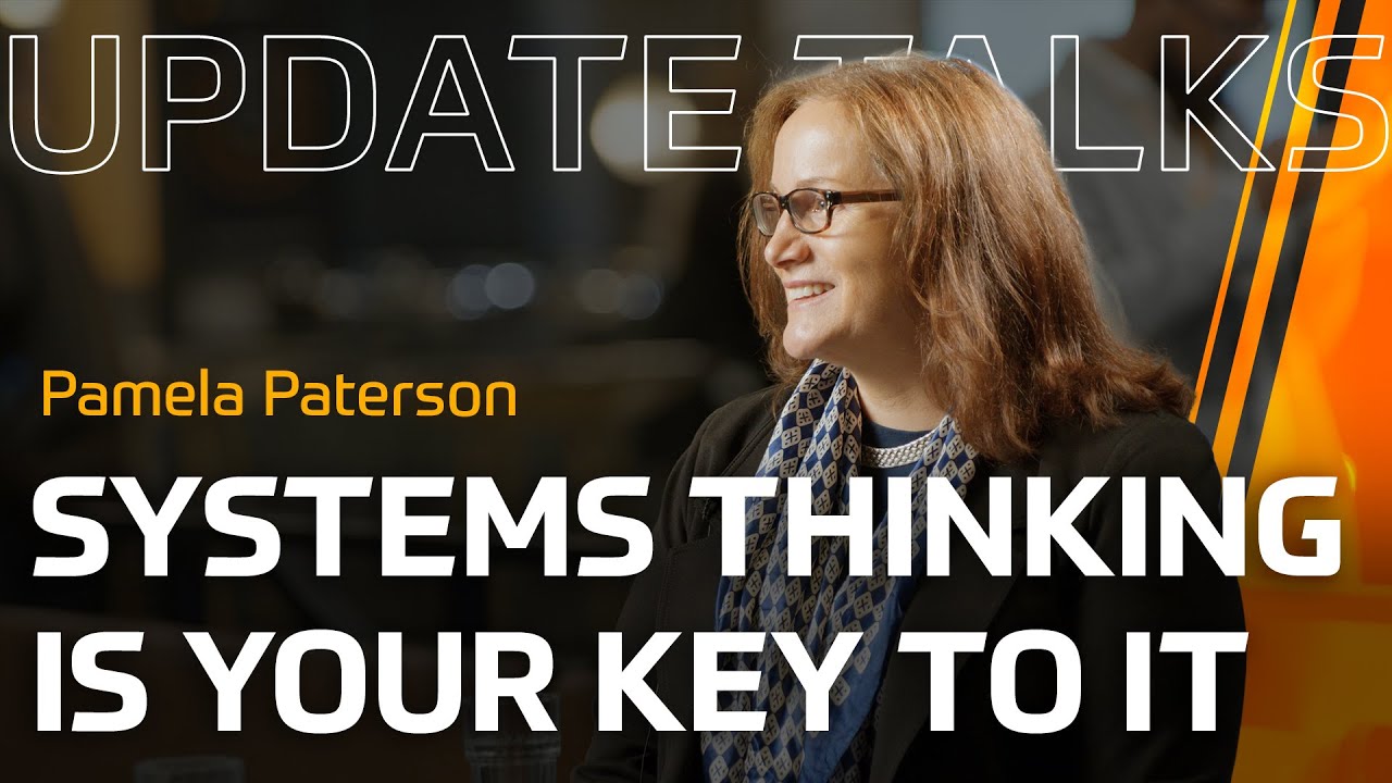 Update Talks | Pamela Patterson demystified the concept of systems thinking itself