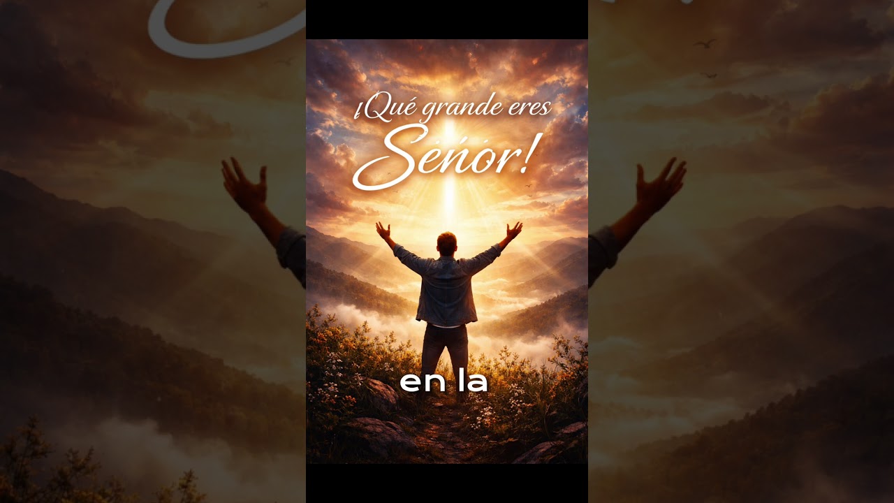 Que grande eres señor! 