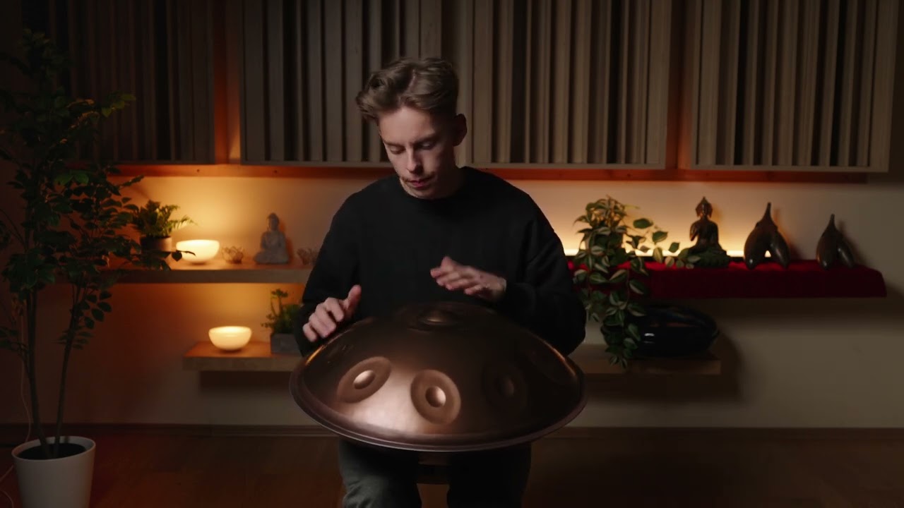 Create, Relax, Smile | 1 Hour Joyful Handpan Meditation by Pavel Sedlacek