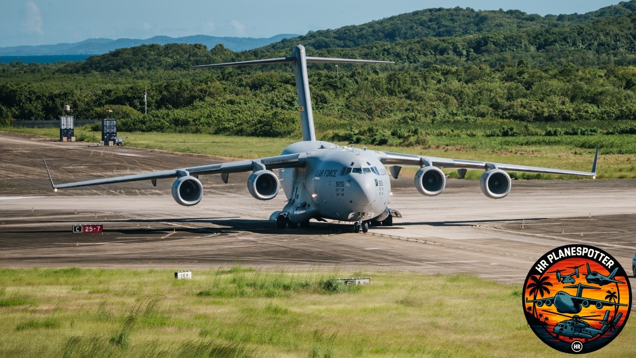 MASSIVE C-17 & C-130 HERCULES RAW SOUND! Heavy Military Action at RVR Ceiba
