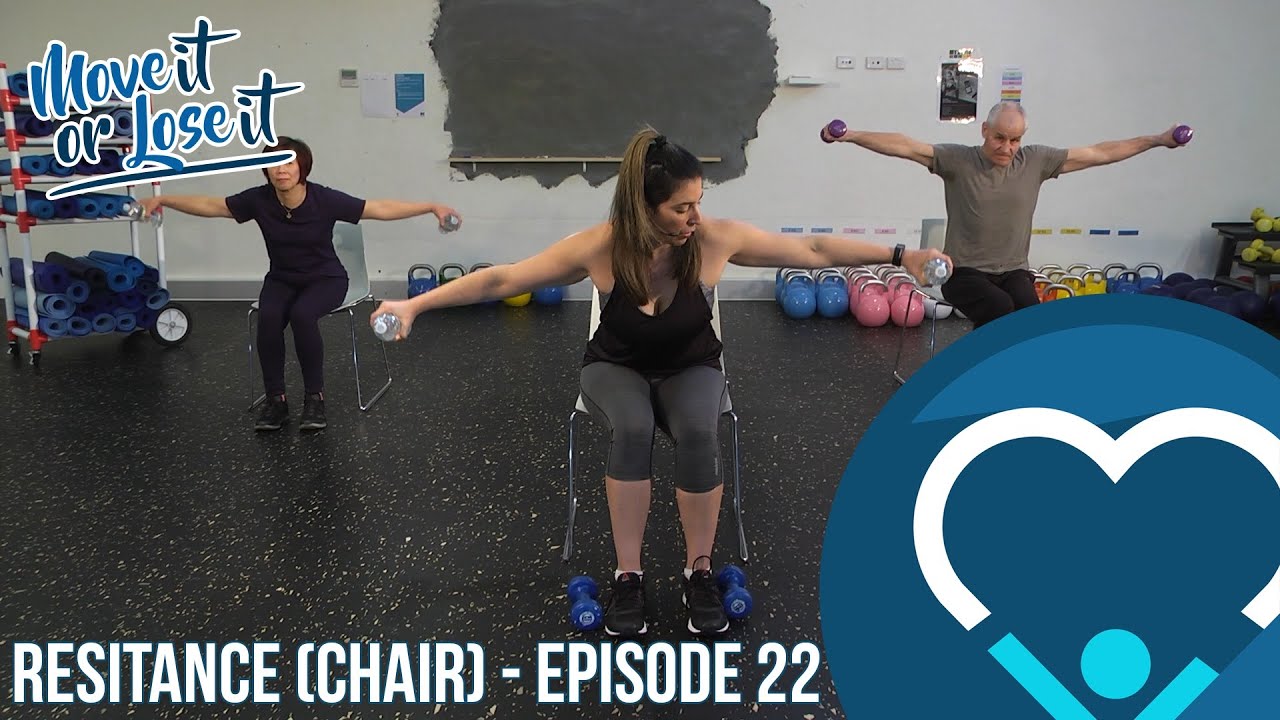 Resistance Training (Chair) with Suzana - Episode 22 - Move It Or Lose It 2019