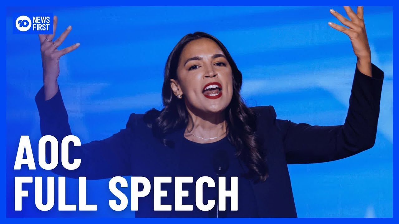 AOC Full Speech DNC Day 1 | 10 News First