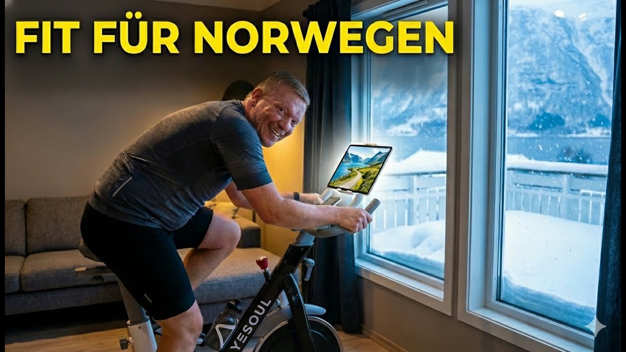 Weihnachts-Speck muss weg 🚴‍♂️ | Wir testen ein smartes Spinning Bike zu Hause YESOUL Fitness
