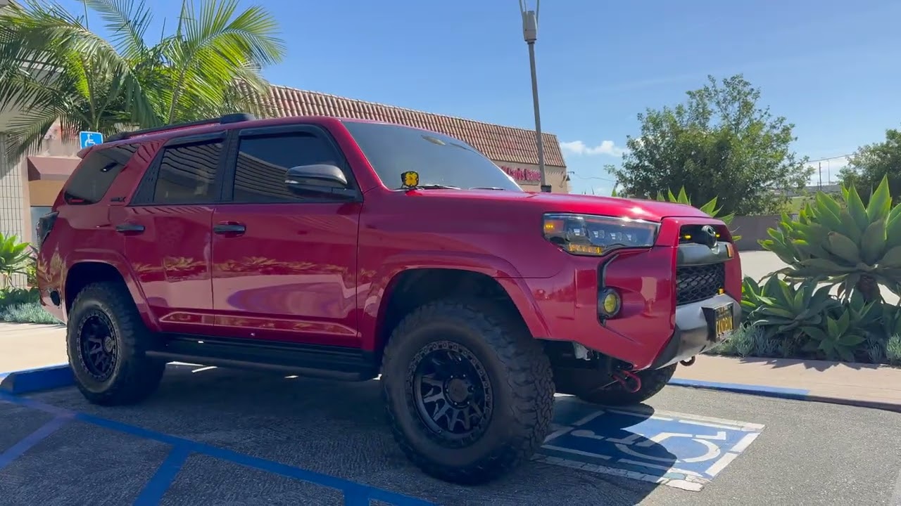 ⬛️🟥⬛️ Toyota 4Runner Upgrades-Tires, Wheels, and more (Visual Summary)