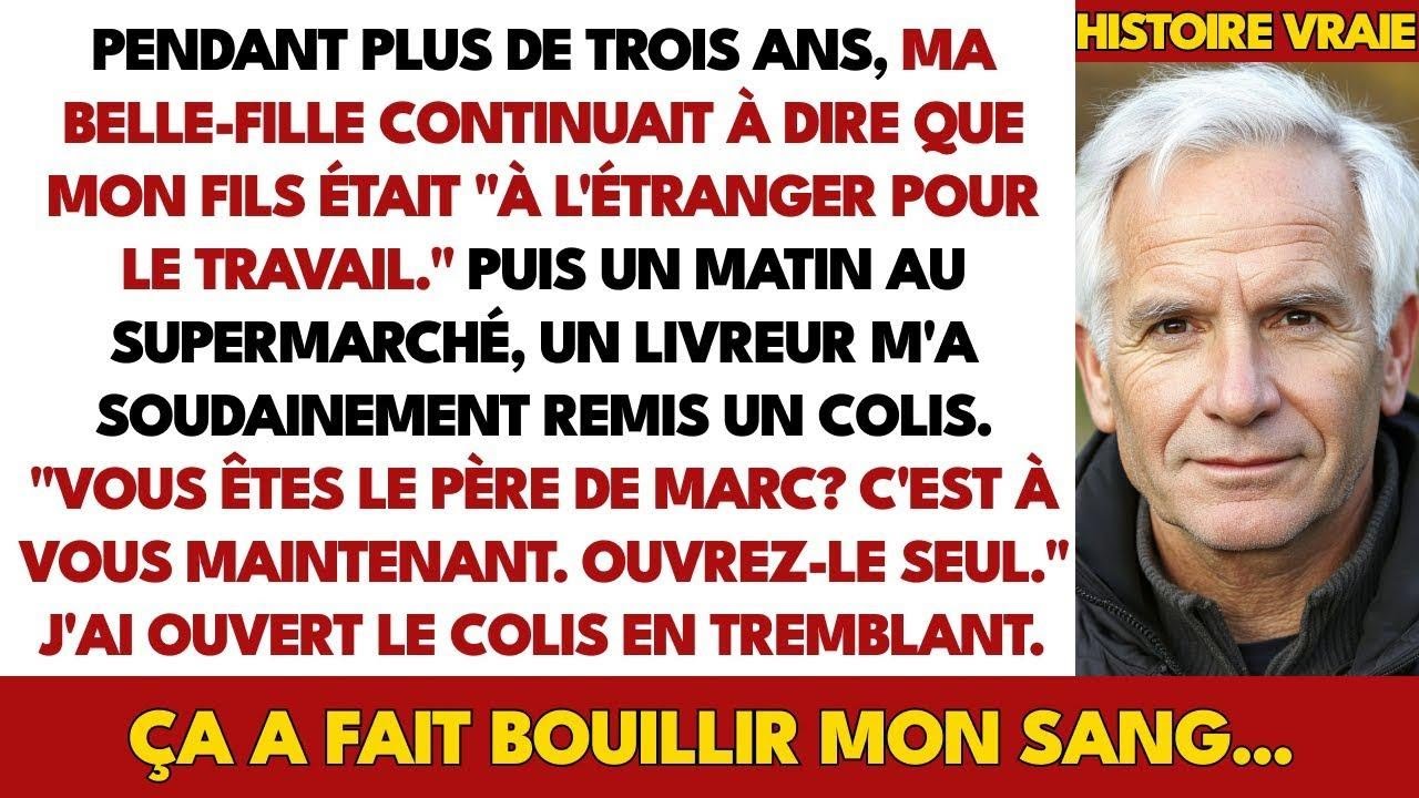 Je Croyais Que Mon Fils Voyageait Pour Le Travail — Jusqu'à Ce Qu'Un Livreur Me Donne Un Colis