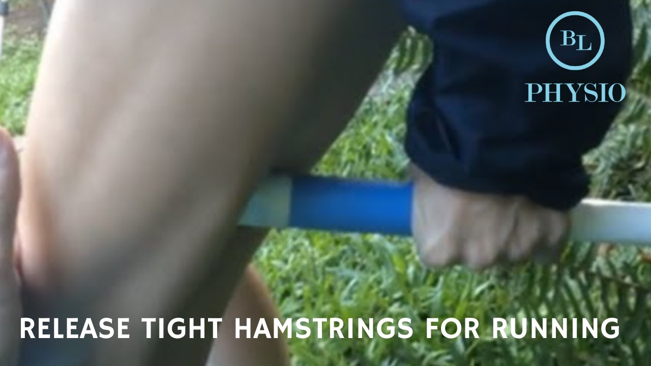 Running - New Trick to Release Tight Hamstrings! BL Physio (RIF REV Series)