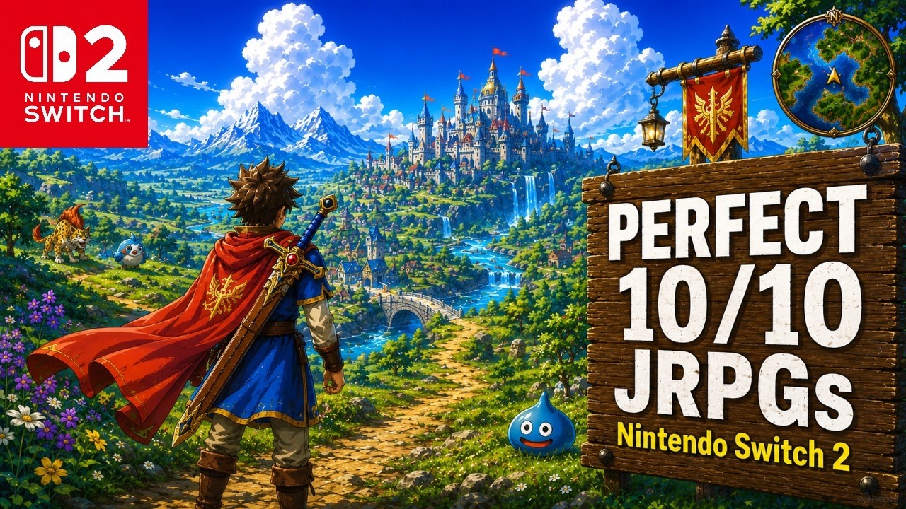 15 ИДЕАЛЬНЫХ JRPG для Nintendo Switch 2, в которые можно поиграть сегодня