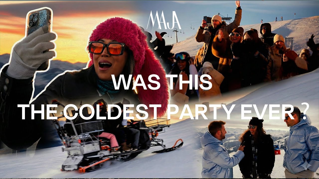 The Coldest Party Ever? | MAJA NYE Vlog