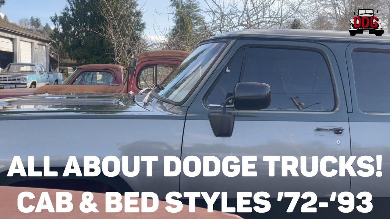 Classic Dodge Trucks! All About 
