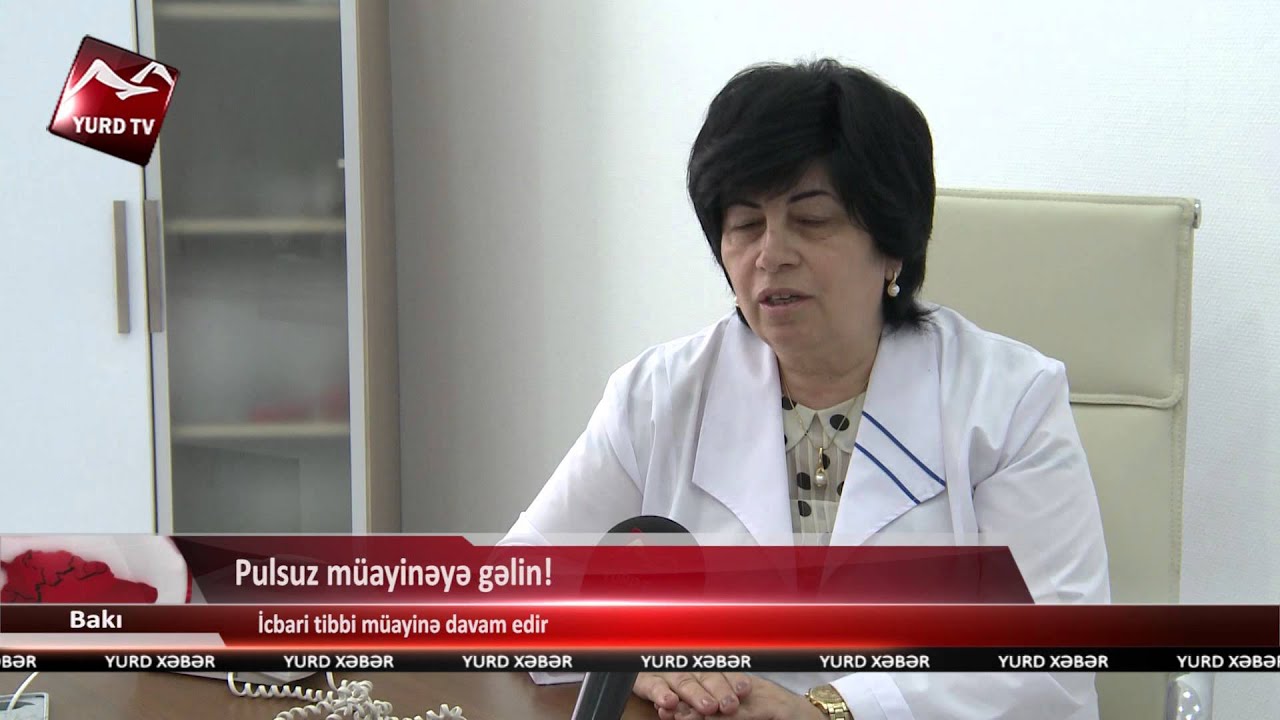 Pulsuz müayinəyə gəlin!