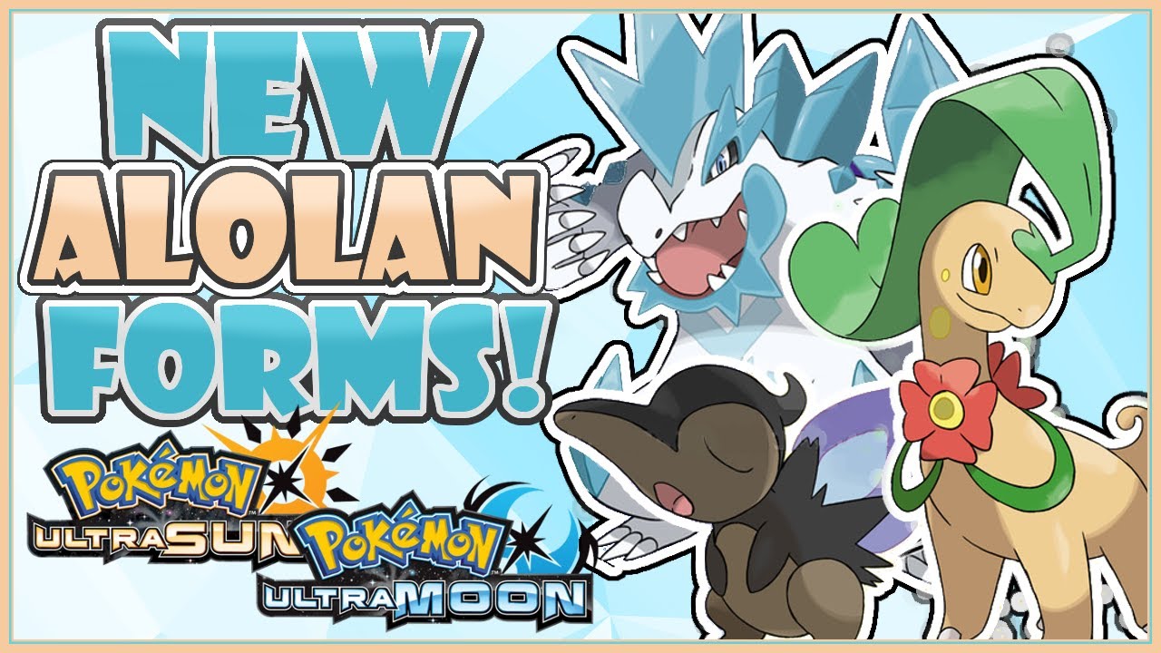Pokemon Ultra Sun & Moon Alolan Forms! [Wishlist] | CWpoke Top 10