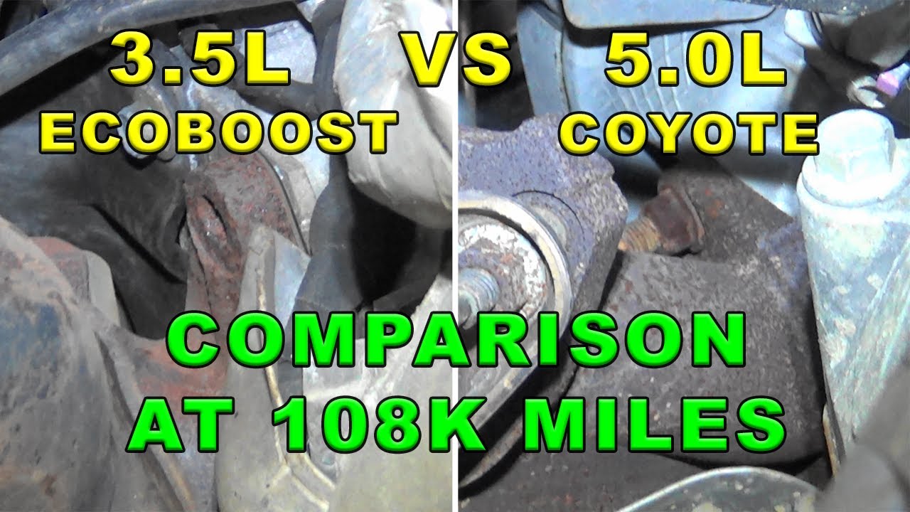 Сравнение ECOBOOST и COYOTE на 108 тыс.