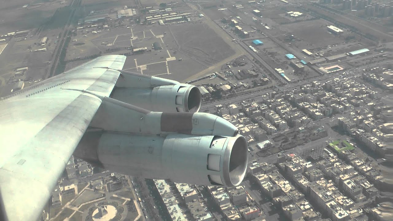 B707-300 Saha Air take off Mehrabad - Mashhad