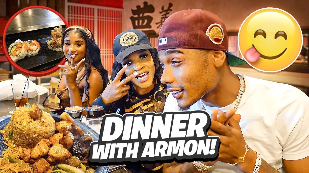 DINNER DATE WITH MY SON ARMON 💙 * YOU WONT BELIEVE WHAT HE DID *