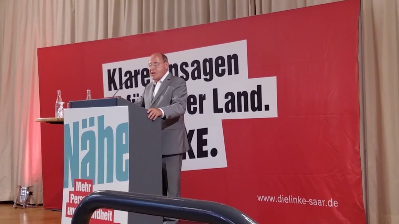 Gregor Gysi in Saarbr&uuml;cken 2017