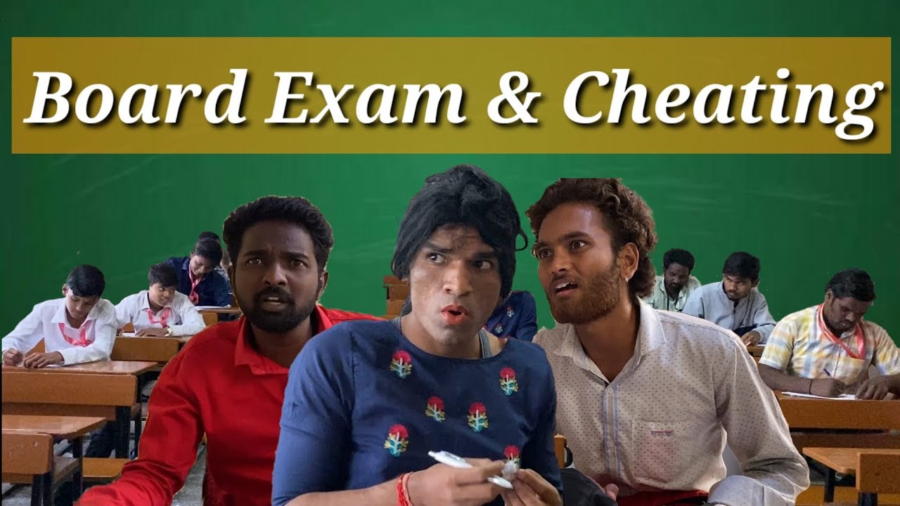BOARD EXAM AND CHEATING | AKASH MUSALE | #comedy ,#boardexam