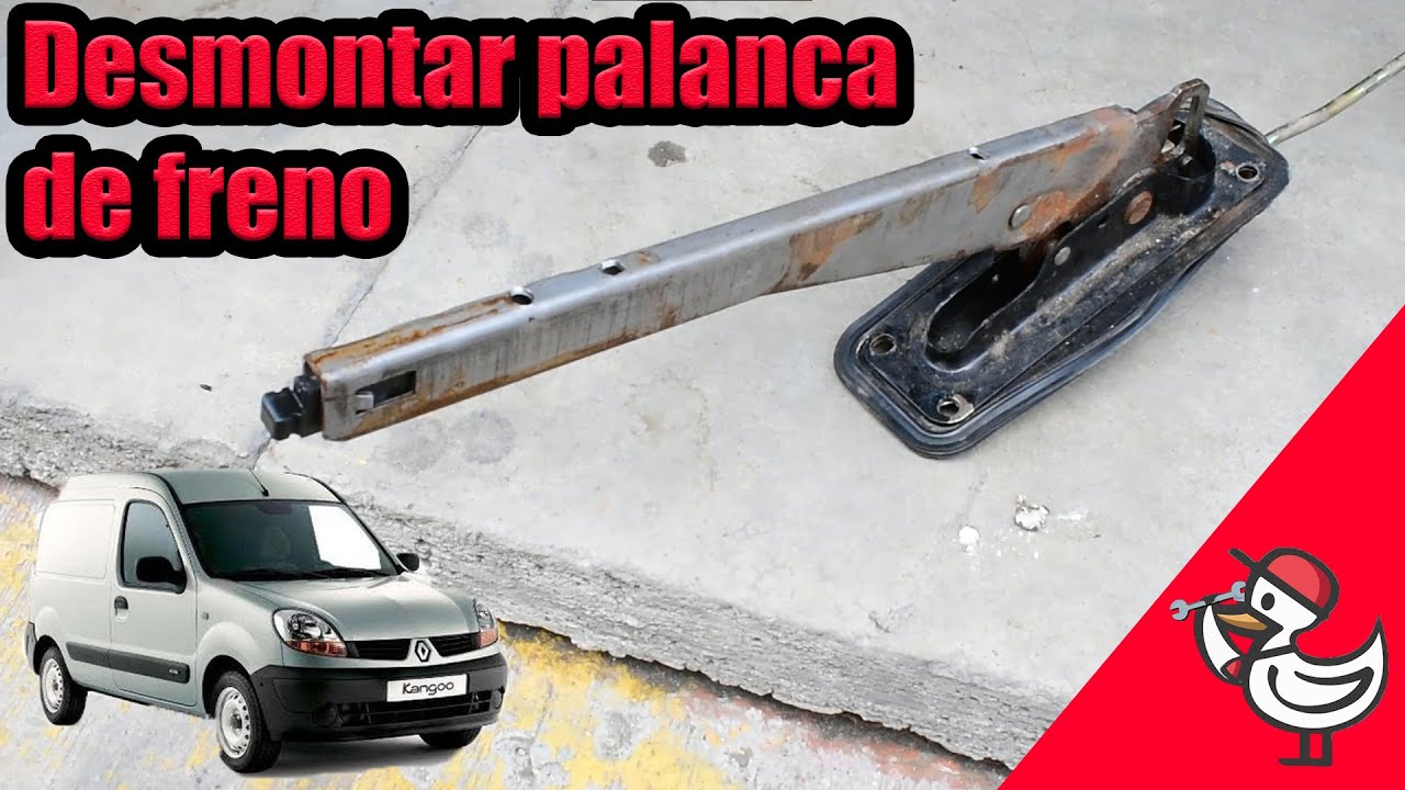 ¿Cómo desmontar la palanca de freno? Kangoo