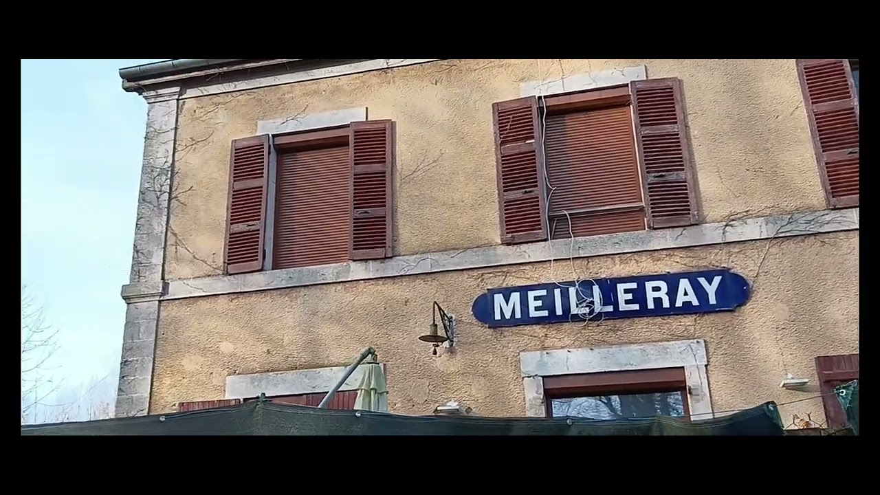 La gare ferroviaire de Meilleray