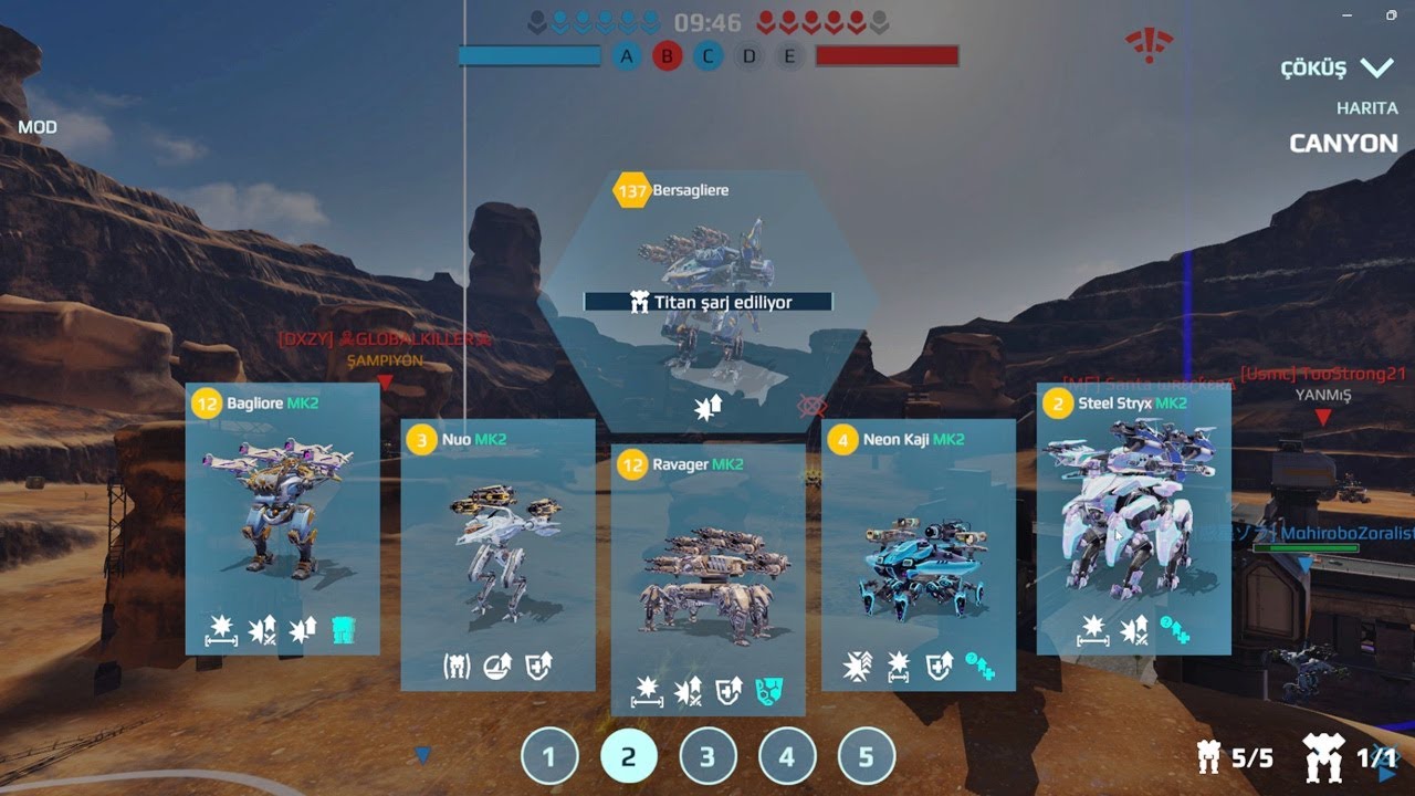 War Robots / What can we do with this hangar?