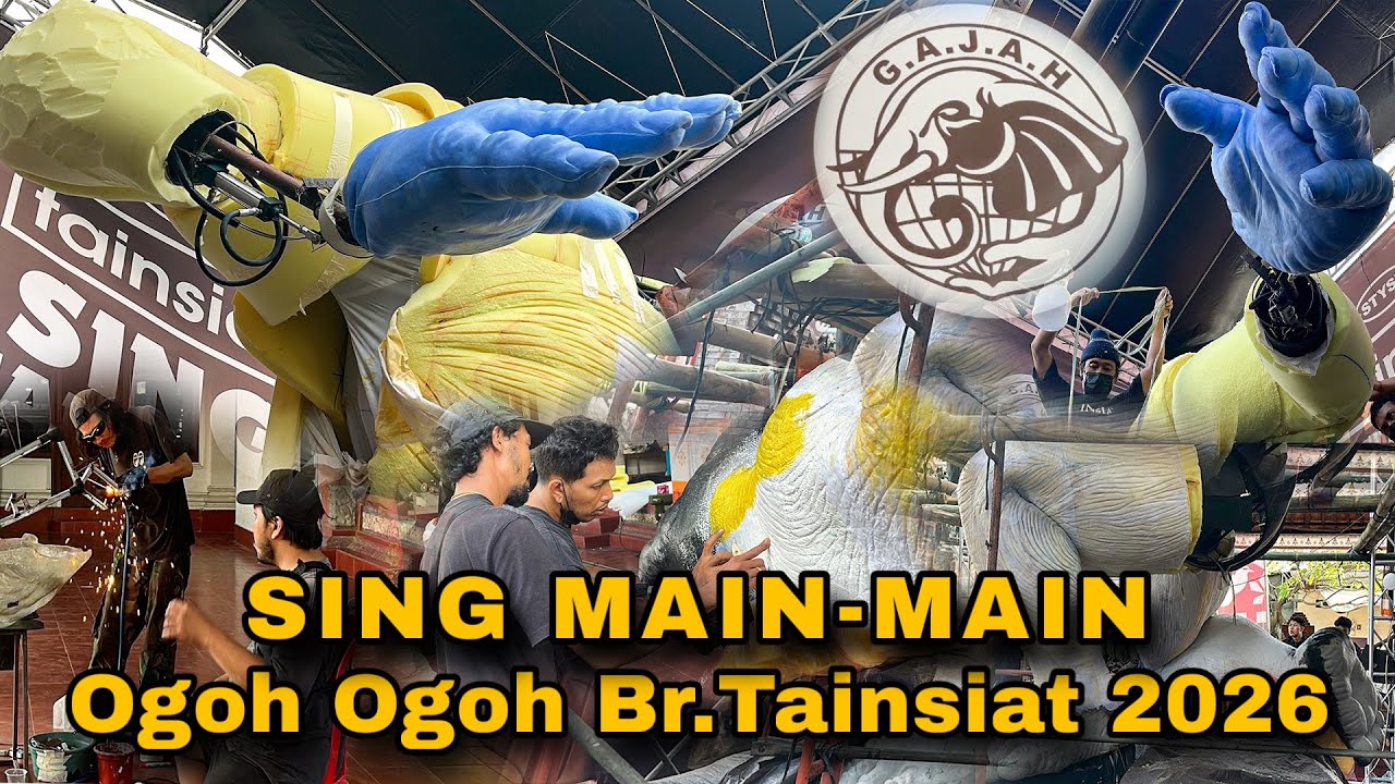 INILAH OGOH OGOH GAJAH Virall Tainsiat 2026-Kedux Garage, H-4 Pengerupukan #viral #ogohogoh #fyp 