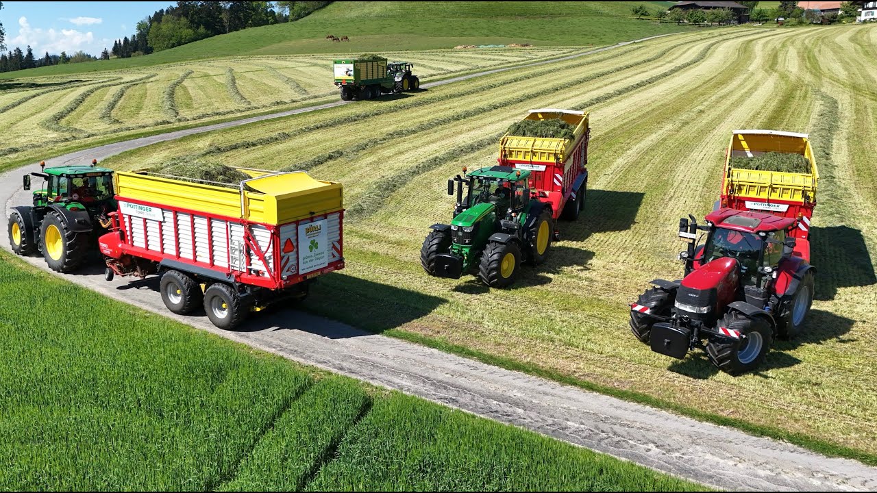 Grasernte XXL für Bürli Trocknungsanlage 🇨🇭🍀