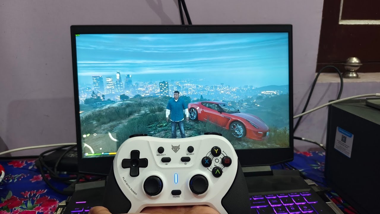 Evofox One S Controller Test || Gta 5 Gameplay Test ||Vibration & Accuracy Test 