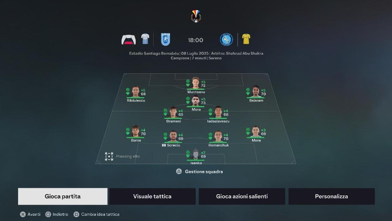Friendly match #1 : CSU Craiova - Wycombe