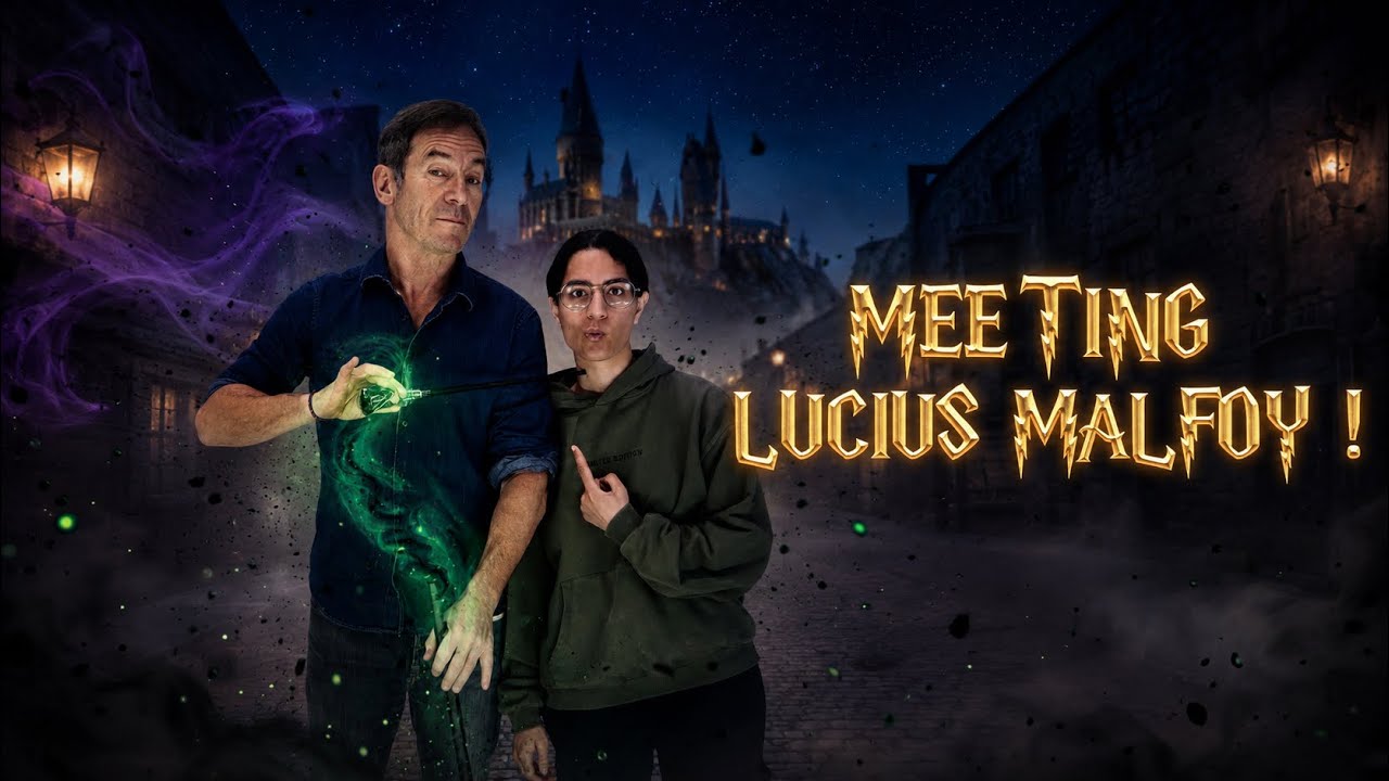 VLOGWARTS || J’ai rencontré Jason Isaacs (Lucius Malefoy) !