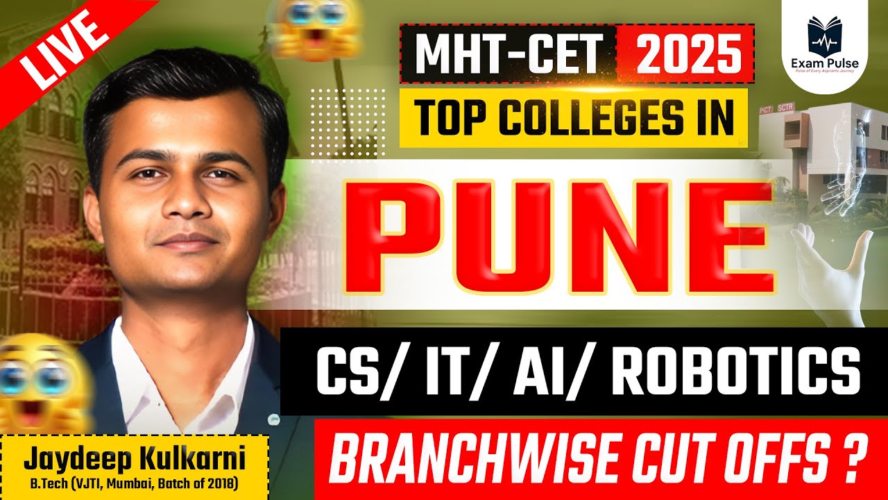 📊 College Cutoff Revealed!! Branch + Caste Wise for COEP, PICT, VIT & More #mhtcet2025