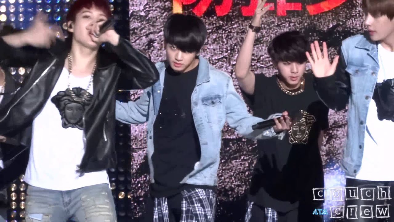 141003 BTS Jungkook - Danger - @ Music Bank in Osong