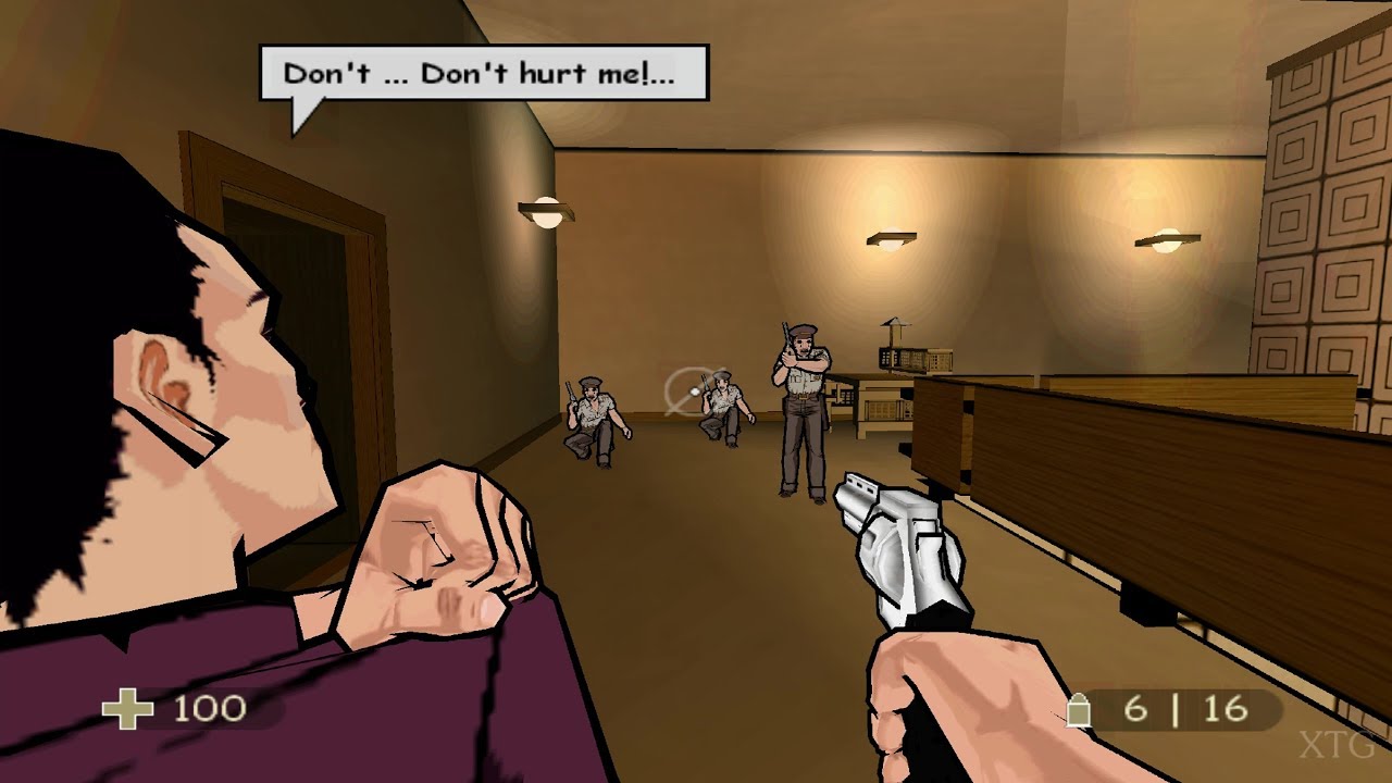 XIII PS2 Геймплей HD (PCSX2)