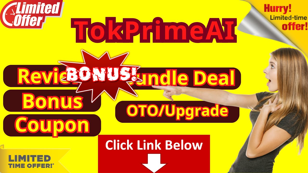 TokPrimeAI Review (OTO + Bundle Deal) - TokPrime AI Demo - Exclusive Bonus