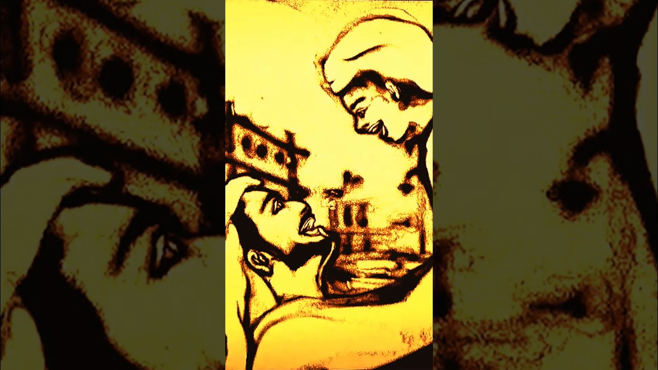 Sand art by Badal Barai #sandart #sandartist #sandartistbadalbarai #sandanimation #sandartist1