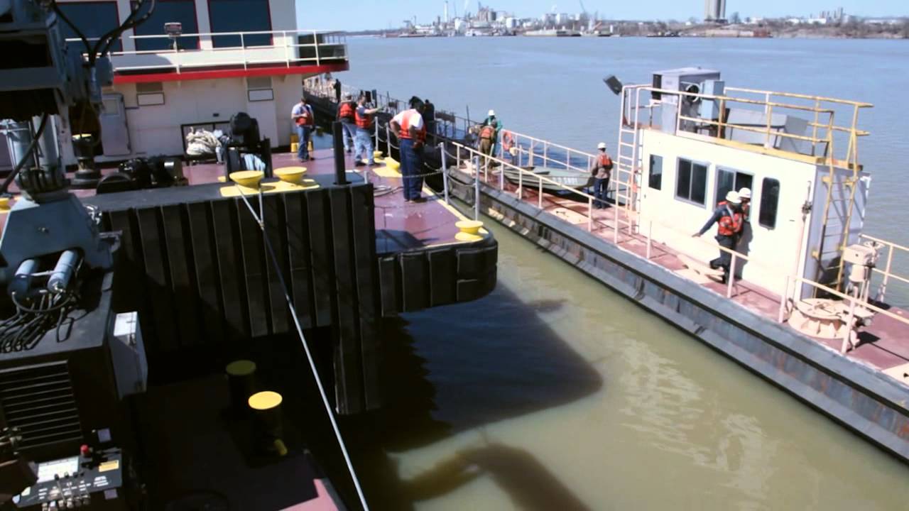 Motor Vessel Mississippi Emerges from Dry Dock
